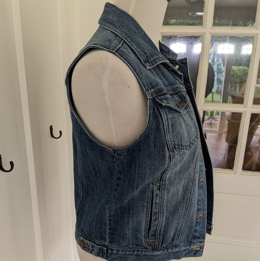 Loft denim vest - Picture 6 of 10